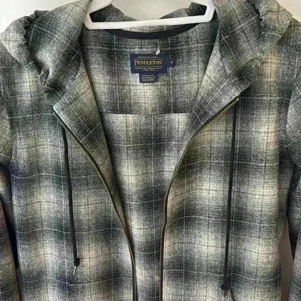 Pendleton Women’s Wool Hooded Light Jacket Size S - image 4